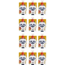 Baron Pet Wanpy Sığır Havuç Köpek Et Ezmesi 90 gr x 12