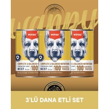 Baron Pet Wanpy Köpek Konserve Mama Sığır Etli
