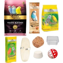 Baron Pet Gold Wings Yavru Muhabbet Set 8 Parça