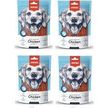 Baron Pet Wanpy Chicken Jerky Köpek Ödülü 100 gr x 4