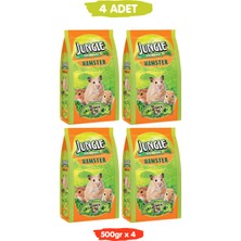 Baron Pet Jungle Hamster Yemi 500 gr x 4 Paket