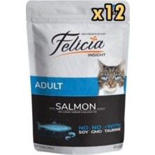 Baron Pet Felicia Kedi Pouch Somon x 12