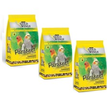 Baron Pet Gold Wings Classic Paraket Yemi 500 gr x 3 Paket