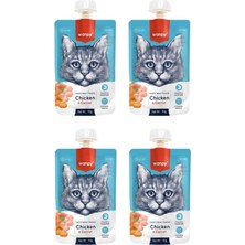 Baron Pet Wanpy Kedi Et Ezmesi Tavuk Havuç x 4