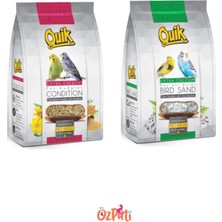 Baron Pet Quik Kuş Kumu & Kızıştırıcı 2 Li Set