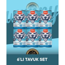 Baron Pet Wanpy Köpek Konserve Tavuklu 375 gr x 6