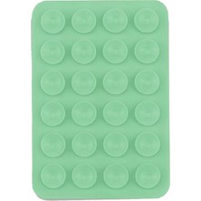 Newface Csmo-Tex Vantuzlu Silikon Telefon Tutucu Su Yeşili