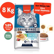 Baron Pet Wanpy Tahılsız Tavuklu Yetişkin Kedi Maması 8 kg