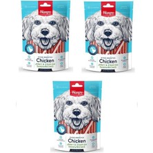 Baron Pet Wanpy Chicken Jerky Codfish Sandwiches Köpek Ödülü 100 gr x 3