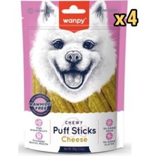 Baron Pet Wanpy Köpek Ödül Puff Sticks Cheese x 4