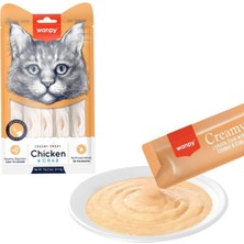 Baron Pet Wanpy Kedi Krema Tavuk Yengeç x 4
