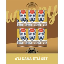 Baron Pet Wanpy Köpek Konserve Beef 375 gr x 6