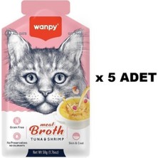 Baron Pet Wanpy Kedi Çorba Ton Karides x 5
