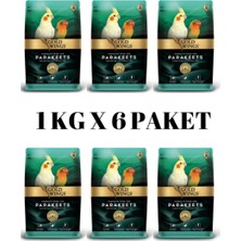 Baron Pet Gold Wings Premium Paraket 1 kg x 6 Paket