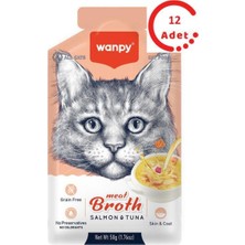 Baron Pet Wanpy Kedi Çorba Somon Ton x 12