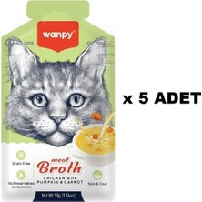 Baron Pet Wanpy Kedi Çorba Tavuk Balkabak x 5