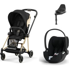 Cybex Mios Travel Sistem | Jeremy Scott Wings & Cloud T Plus Bazalı Sephia Black