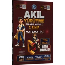 Akıl Yürütme Yayınları 7. Sınıf Matematik Maarif Model Tema Odaklı Soru Bankası 2027