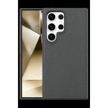 Royaleks Newface Samsung Galaxy S24 Ultra Kılıf First Silikon - Gri