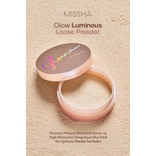 MISSHA Pürüzsüz Makyaj Için Blur Etkili Ton Eşitleyici Toz Pudra Mıssha Glow Luminous Loose Powder
