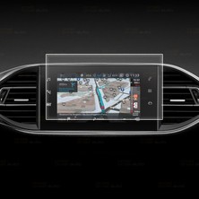 OROEL OTOMOTİV Peugeot 308 7 Inç Navigasyon Cam Ekran Koruyucu 2018-2021