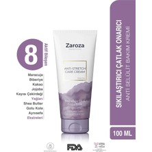 Zaroza Vücut Kremi Maracuja Yağı ve Gotu Kola ile Cilt Çatlaklarına Karşı 100 ml Vegan