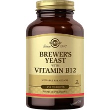 Solgar Brewer's Yeast With Vitamin B12 250 Tablet