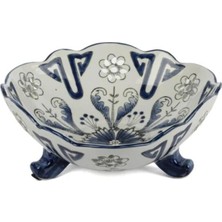 Mikasa Moor Blue Blanc Dektabak 25X1CM