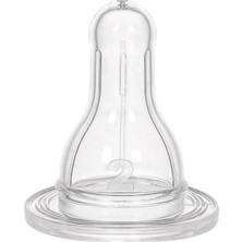 Wee Baby Silikon Biberon Emziği 6-18 Ay (3 Adet)