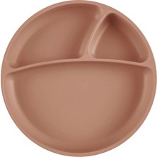 Porsiyon Vakumlu Mama Tabağı Woody Brown (5 Adet)
