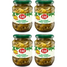 Tat Jalapeno Biber Turşusu 330 ml 4 Lü
