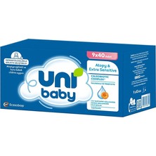 Uni Baby Atopy & Extra Sensitive Islak Mendil  9X40 Adet (2 Adet)