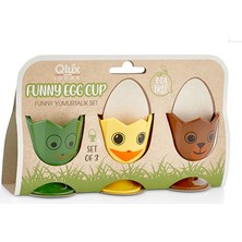 Qlux Ideas Qlux Funny Yumurtalık 3'lü 2 Adet