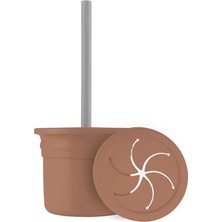 OiOi Atıştırma Seti Ham + Hüp - Woody Brown / Powder Grey (2 Adet)