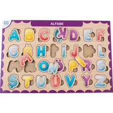 Ca Games Ahşap Alfabe Eğitici Set (5 Adet)
