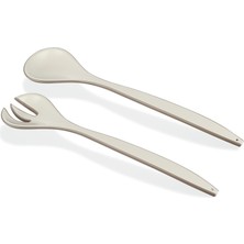 Qlux Ideas L-00491 Çift Renkli Salata Kaşığı 2'li 3 Adet