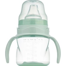Mamajoo Yumuşak Uçlu Kulplu Antikolik Alıştırma Bardağı 6+ Ay 160 ml Yeşil