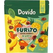 Dovido Multi Furito Mango&ananas Aromalı Üzüm 112 G (2 Adet)