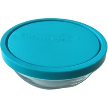 Glassco Stackable Saklama Kabı 600 cc 14 cm 4 Adet