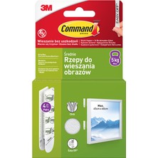 3M Command Orta Boy Cırt Cırt Bant 5 Adet