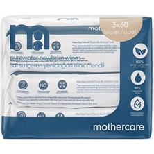 Mothercare Saf Su Içeren Yenidoğan Islak Mendil 3X60 Adet (3 Adet)