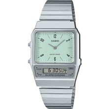 Casio Vintage 40.7 x 32.1 mm Quartz Saat AQ-800E-3ADF