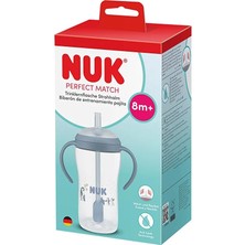 Nuk Pm Pipetli Alıştırma BARDAĞI,260ML, Mavi,erkek (5 Adet)
