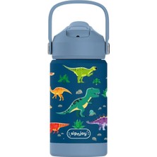 SipnJoy - Flipsip Çocuk Su Termosu | 360 ml -  Dino Roar