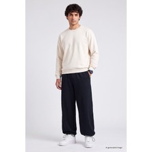Tommy Life Lacivert Lastikli Erkek Baggy Eşofman Alt - 82200