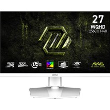 MSI Yenilenmiş Msı Mag 274QRFW E20 27" 0.5 Ms 2k Pivot IPS 200 Hz Oyuncu Monitörü