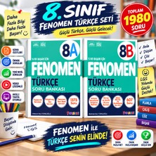 📚 8. Sınıf Fenomen 8A + 8b Türkçe Soru Bankası Seti