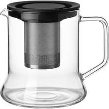 Simax Look 1,8 L Metal Süzgeçli Borosilikat Cam Demlik