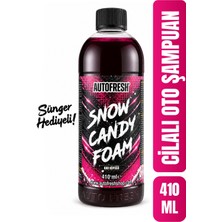 Snow Candy Foam Pembe Renkli Oto Yıkama Köpüğü 410ML | Yoğun Köpüklü Konsantre Araç Şampuanı