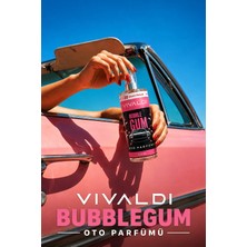 Vivaldi Car Bubble Gum Oto Parfümü 120 ml | Ferahlatıcı Etki
